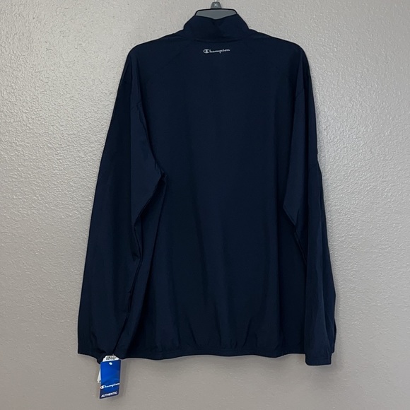 Champion Men’s Performance Light Weight Jacket NWT XL Navy Blue - Picture 11 of 12